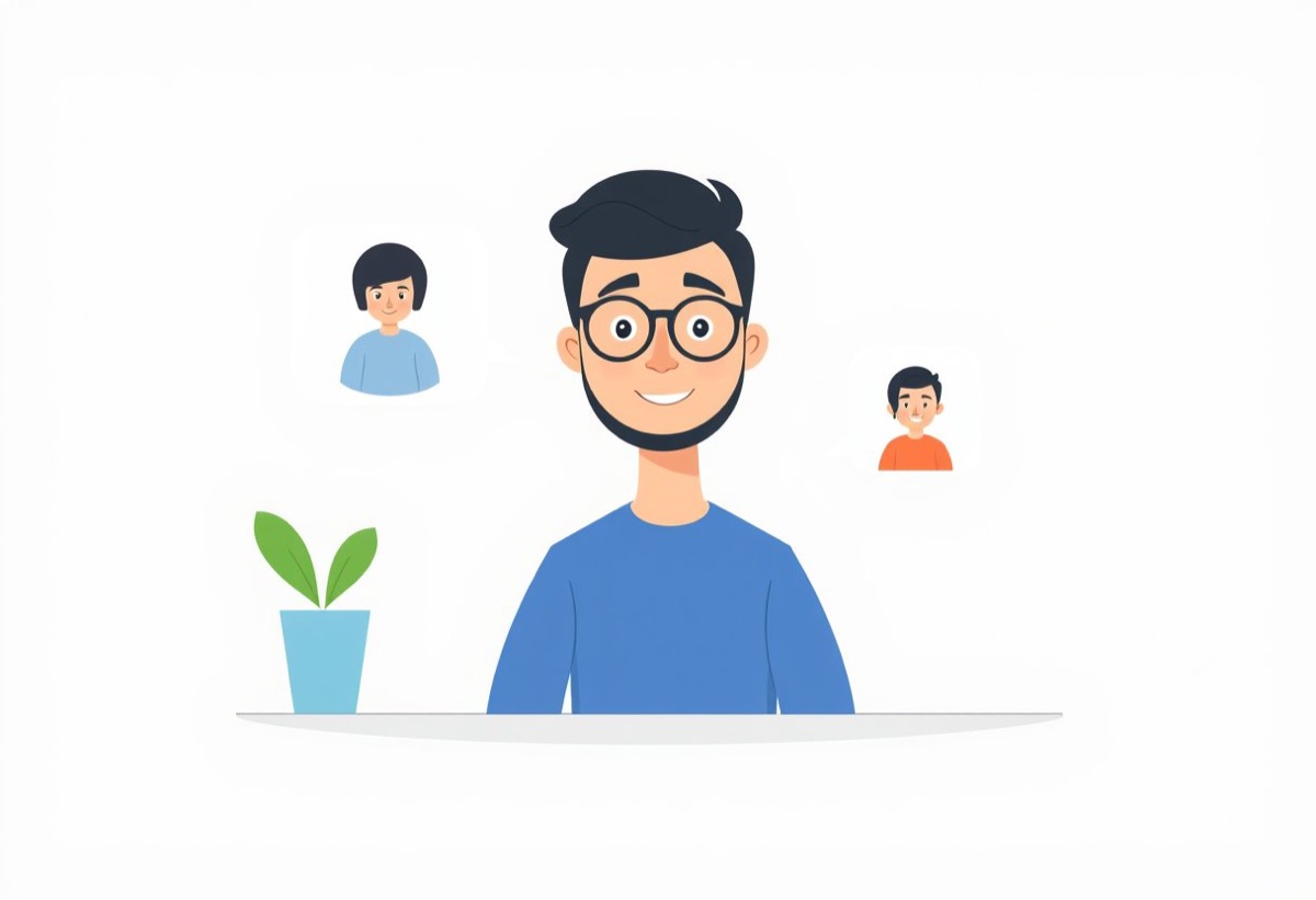 Be a cartoon on any video call — Morfous